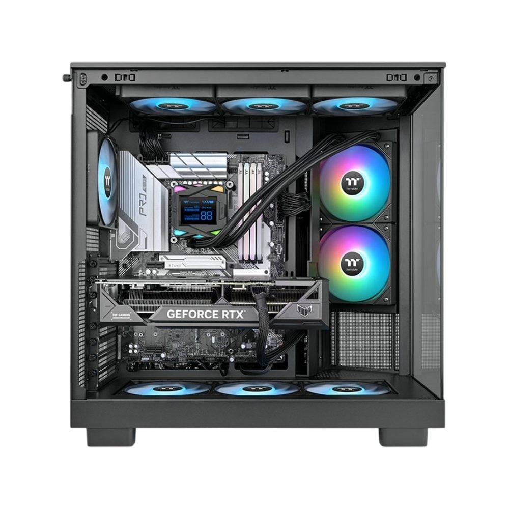 ชุดระบายความร้อนซีพียู THERMALTAKE LA240-S ARGB Sync AIO Liquid Cooler (CL-W461-PL12SW-A)