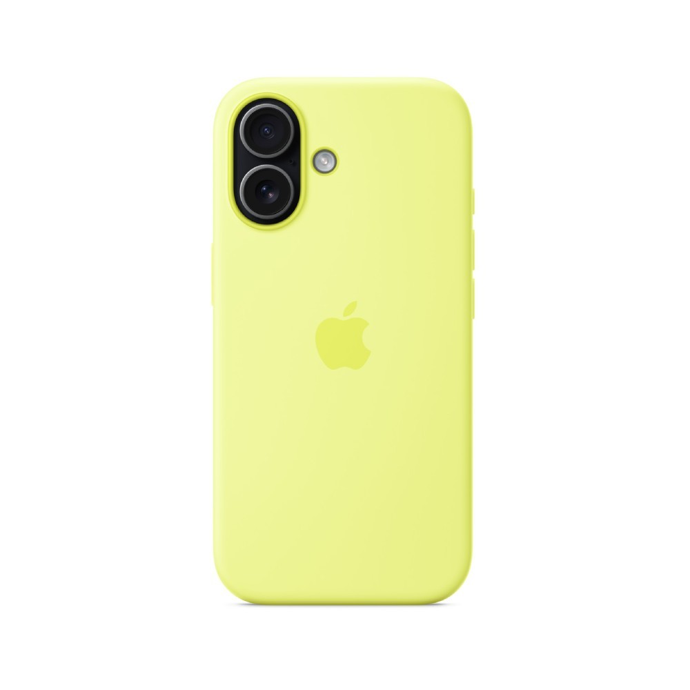 Apple iPhone 17 Silicone Case with MagSafe - Neon Yellow