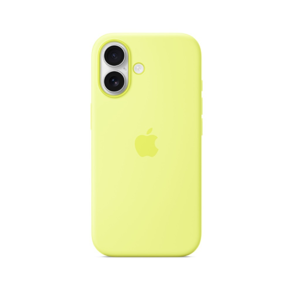 Apple iPhone 17 Silicone Case with MagSafe - Neon Yellow