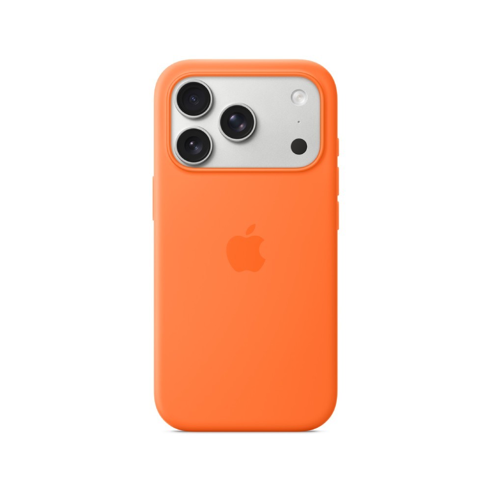 Apple iPhone 17 Pro Silicone Case with MagSafe - Orange