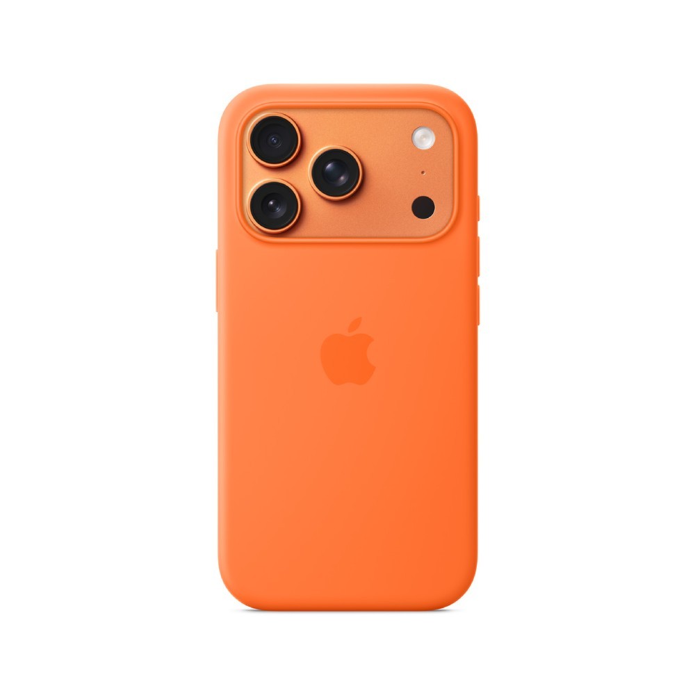 Apple iPhone 17 Pro Silicone Case with MagSafe - Orange