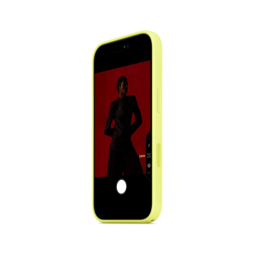 Apple iPhone 17 Pro Silicone Case with MagSafe - Neon Yellow