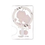 QPLUS x KAKAO Friends กระเป๋าใส่บัตร Magnetic Card Wallet Juicy Apeach Clear
