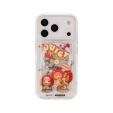 QPLUS x KAKAO Friends กระเป๋าใส่บัตร Magnetic Card Wallet Juicy Cherry Clear