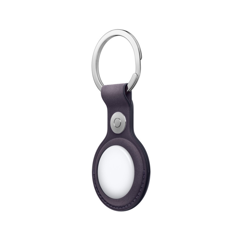 Apple AirTag FineWoven Key Ring - Midnight Purple
