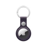 Apple AirTag FineWoven Key Ring - Midnight Purple