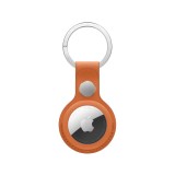 Apple AirTag FineWoven Key Ring - Fox Orange