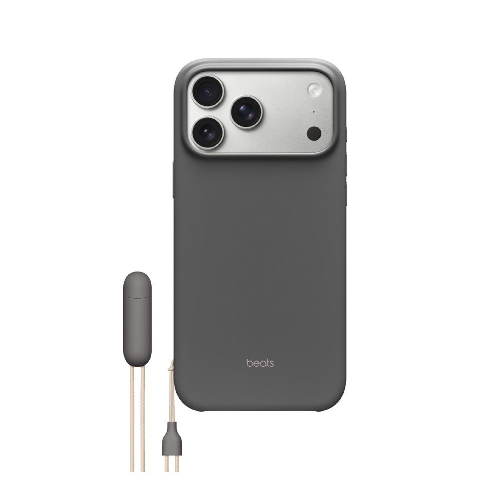 Beats iPhone 17 Pro Max Kickstand Case with MagSafe and Camera Control - Granite Gray