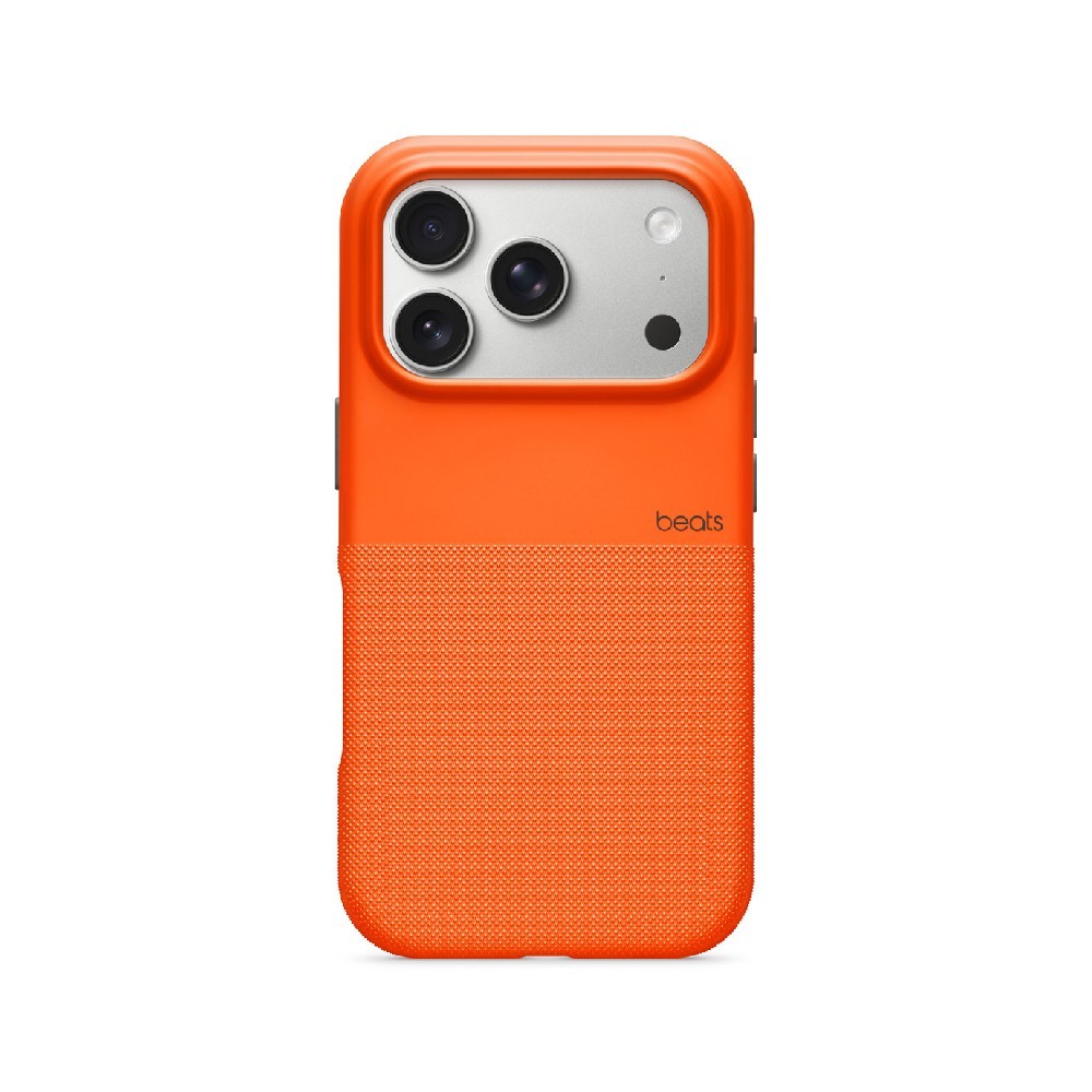Beats iPhone 17 Pro Rugged Case with MagSafe and Camera Control - Sierra Orange