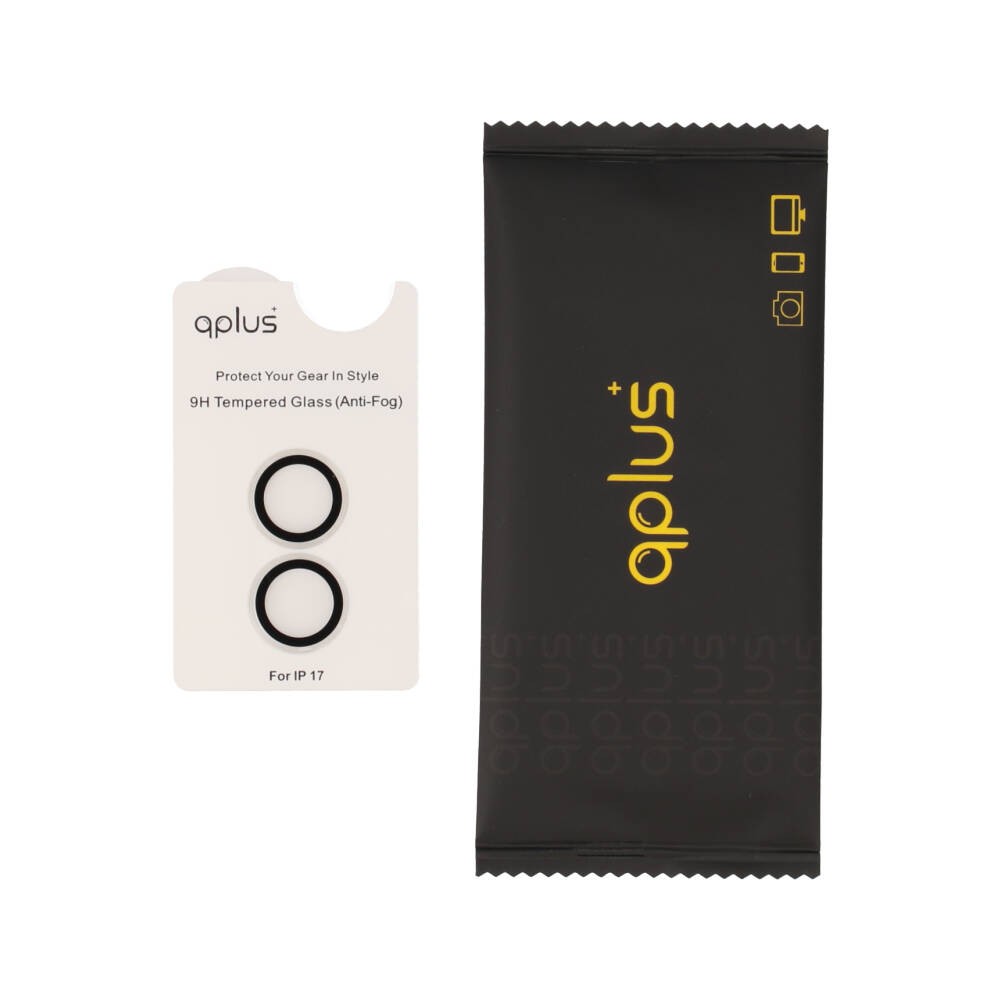 ฟิล์มกันเลนส์ QPLUS Camera Ring Lens iPhone 17 Clear