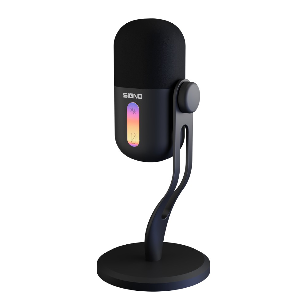 ไมโครโฟน Signo Gaming Microphone RGB Condenser MERZEE MP-710