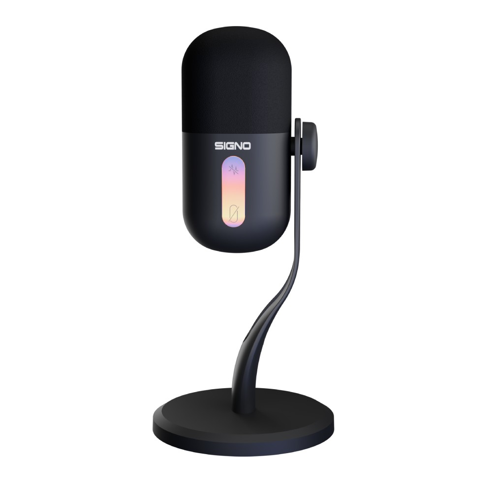 ไมโครโฟน Signo Gaming Microphone RGB Condenser MERZEE MP-710