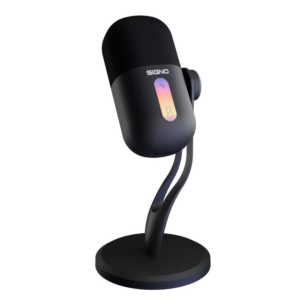 ไมโครโฟน Signo Gaming Microphone RGB Condenser MERZEE MP-710