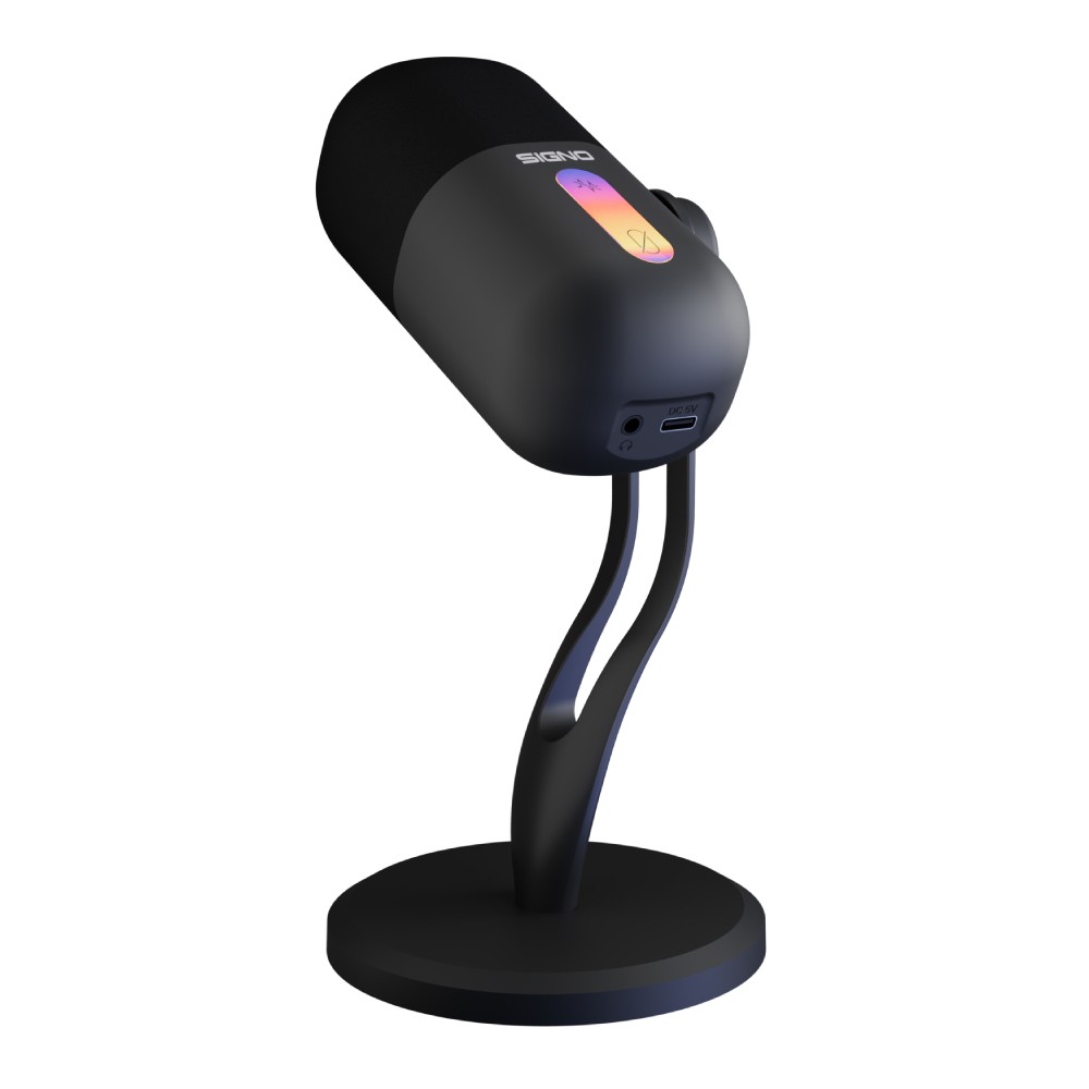 ไมโครโฟน Signo Gaming Microphone RGB Condenser MERZEE MP-710