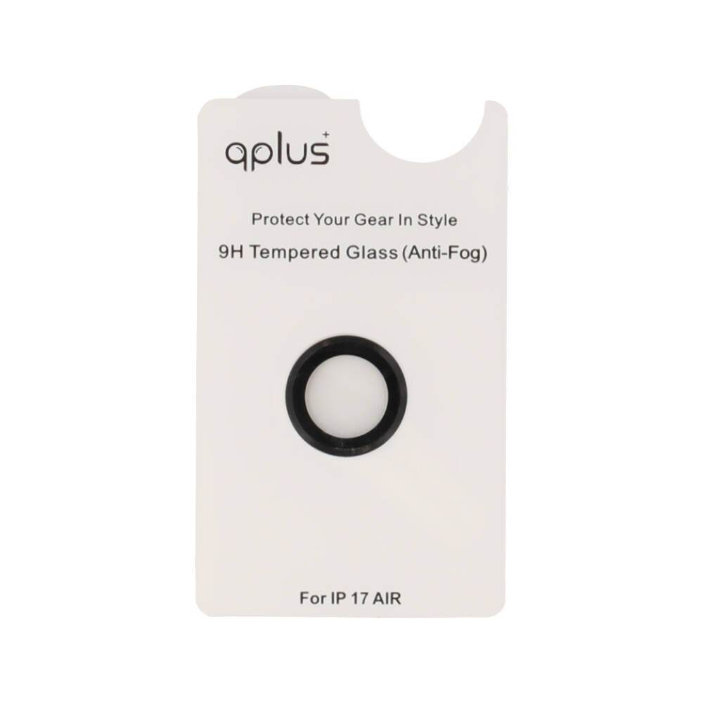ฟิล์มกันเลนส์ QPLUS Camera Ring Lens iPhone Air Black