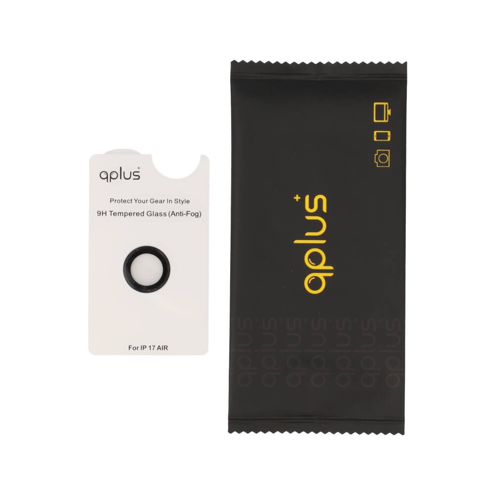 ฟิล์มกันเลนส์ QPLUS Camera Ring Lens iPhone Air Black