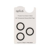 ฟิล์มกันเลนส์ QPLUS Camera Ring Lens iPhone 17 Pro/17 Pro Max Clear