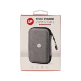 กระเป๋า UP7 Tech Pouch Ziper bag (14x10x4 cm.) Gray