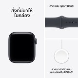 Apple Watch SE 3 GPS + Cellular 40mm Midnight Aluminium Case with Midnight Sport Band - S/M