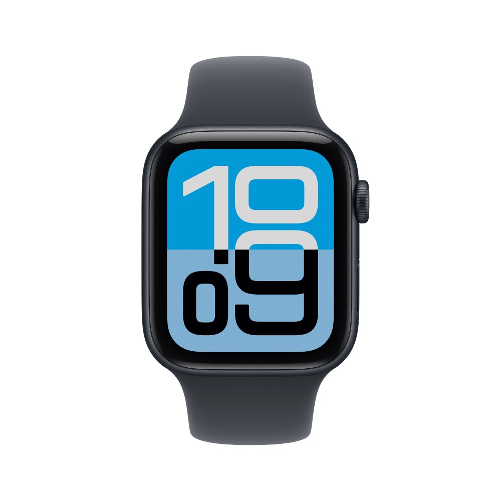Apple Watch SE 3 GPS + Cellular 44mm Midnight Aluminium Case with Midnight Sport Band - S/M