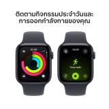 Apple Watch SE 3 GPS + Cellular 44mm Midnight Aluminium Case with Midnight Sport Band - S/M