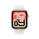 Apple Watch SE 3 GPS + Cellular 44mm Starlight Aluminium Case with Starlight Sport Band - S/M