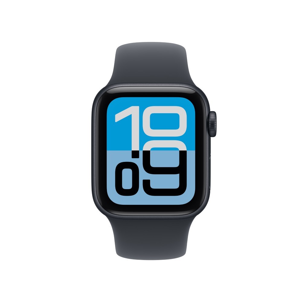 Apple Watch SE 3 GPS 40mm Midnight Aluminium Case with Midnight Sport Band - S/M