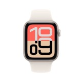 Apple Watch SE 3 GPS 44mm Starlight Aluminium Case with Starlight Sport Band - M/L