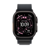 Apple Watch Ultra 3 GPS + Cellular 49mm Black Titanium Case with Black Alpine Loop - Small