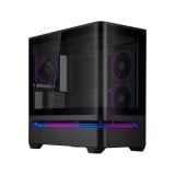 เคสคอมพิวเตอร์ ASUS Prime AP202 ARGB Black (with Fan)