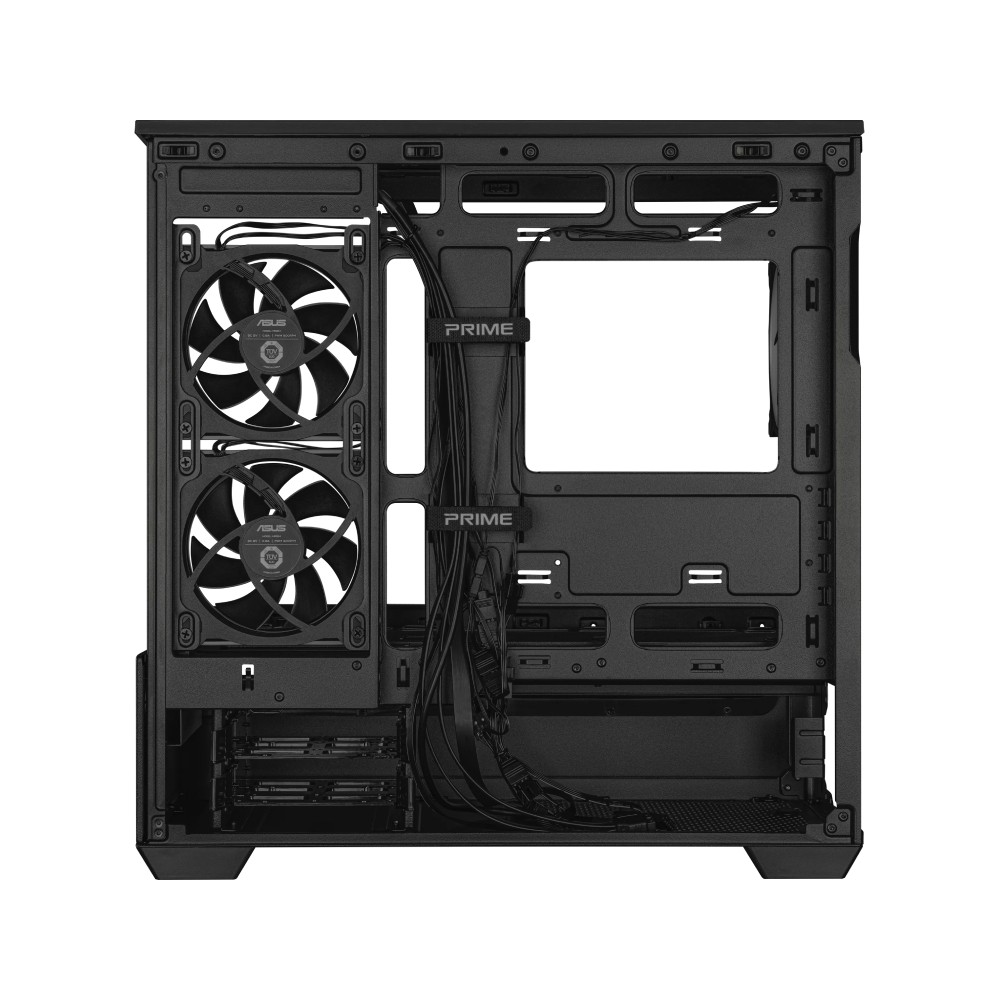 เคสคอมพิวเตอร์ ASUS Prime AP202 ARGB Black (with Fan)