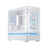 เคสคอมพิวเตอร์ ASUS Prime AP202 ARGB White (with Fan)