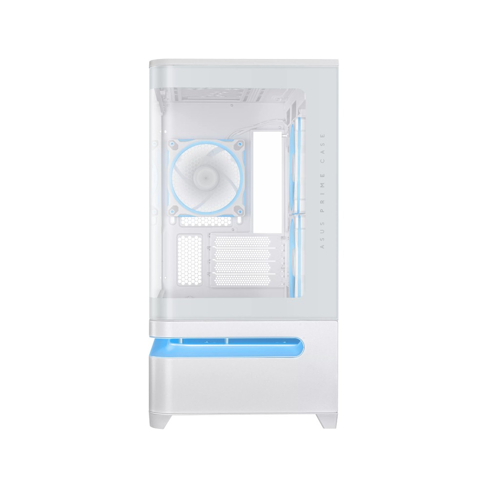เคสคอมพิวเตอร์ ASUS Prime AP202 ARGB White (with Fan)