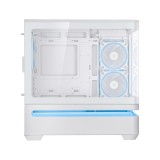 เคสคอมพิวเตอร์ ASUS Prime AP202 ARGB White (with Fan)