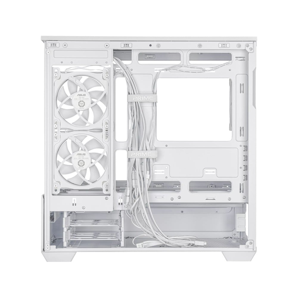 เคสคอมพิวเตอร์ ASUS Prime AP202 ARGB White (with Fan)