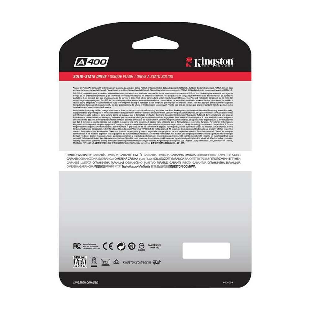 เอสเอสดี Kingston SSD SA400 240GB R500MB/s W350MB/s