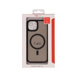 เคส FOX iPhone 13 Clear Matt Black with Magsafe