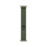Apple Watch 49mm Green/Neon Trail Loop - M/L - Natural Titanium Finish