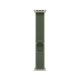 Apple Watch 49mm Green/Neon Trail Loop - S/M - Natural Titanium Finish