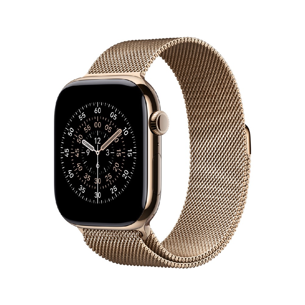 Apple Watch 46mm Gold Milanese Loop - M/L
