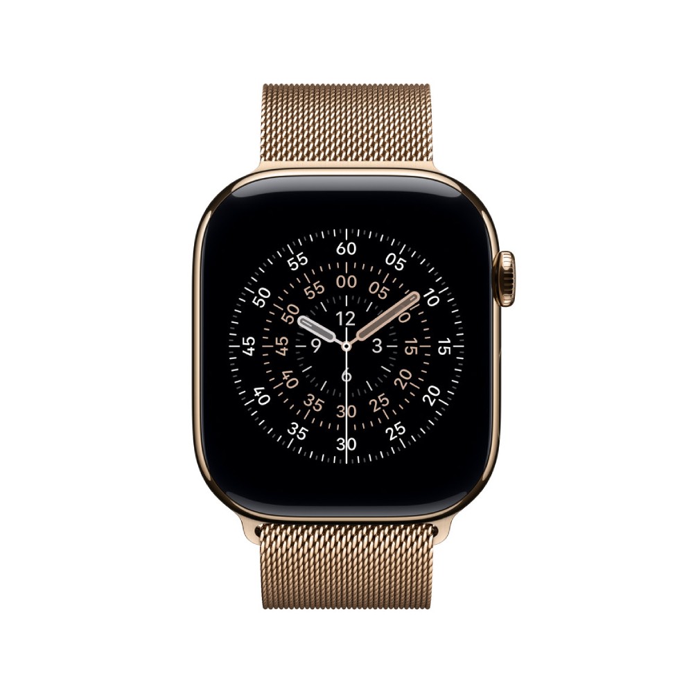 Apple Watch 46mm Gold Milanese Loop - M/L