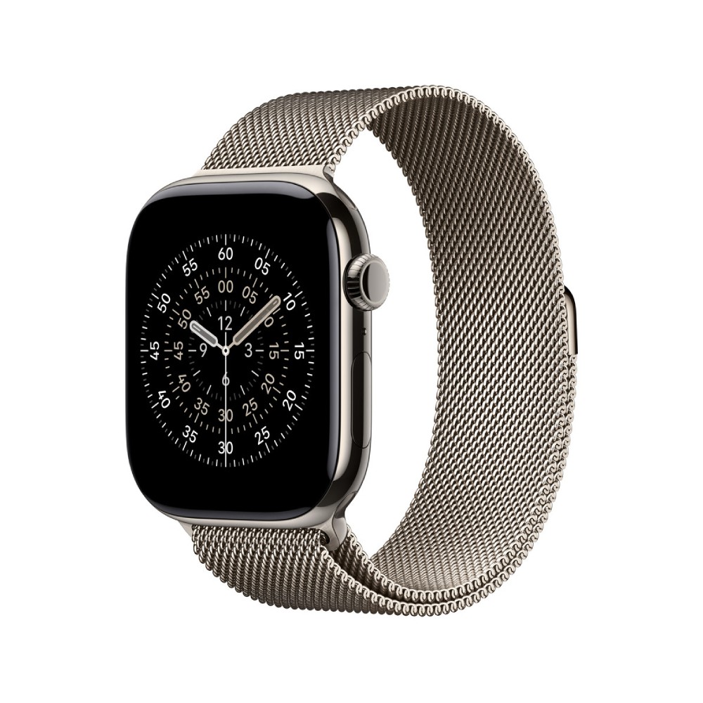 Apple Watch 46mm Natural Milanese Loop - M/L
