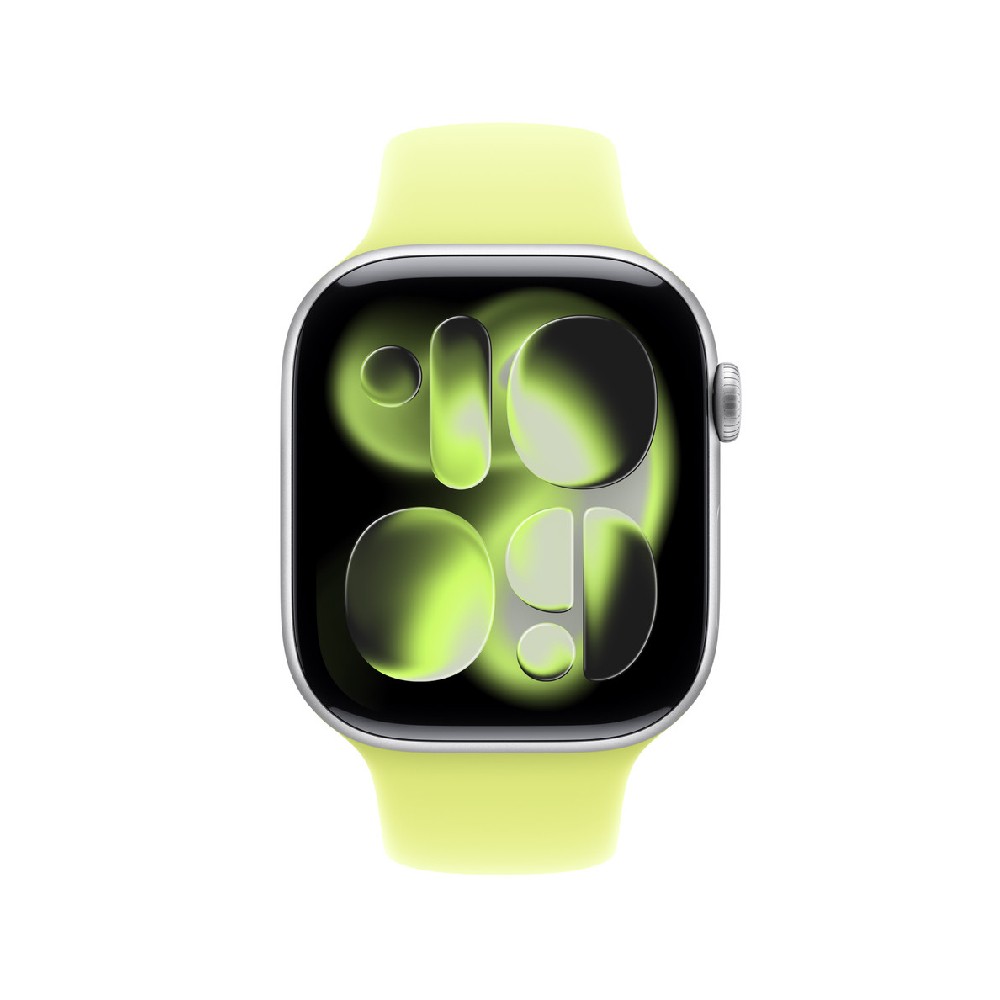 Apple Watch 46mm Neon Yellow Sport Band - S/M