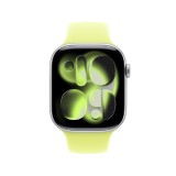 Apple Watch 46mm Neon Yellow Sport Band - S/M