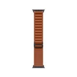 Apple Watch 49mm Terra Cotta Alpine Loop - Large - Black Titanium Finish