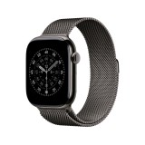Apple Watch 46mm Slate Milanese Loop - M/L