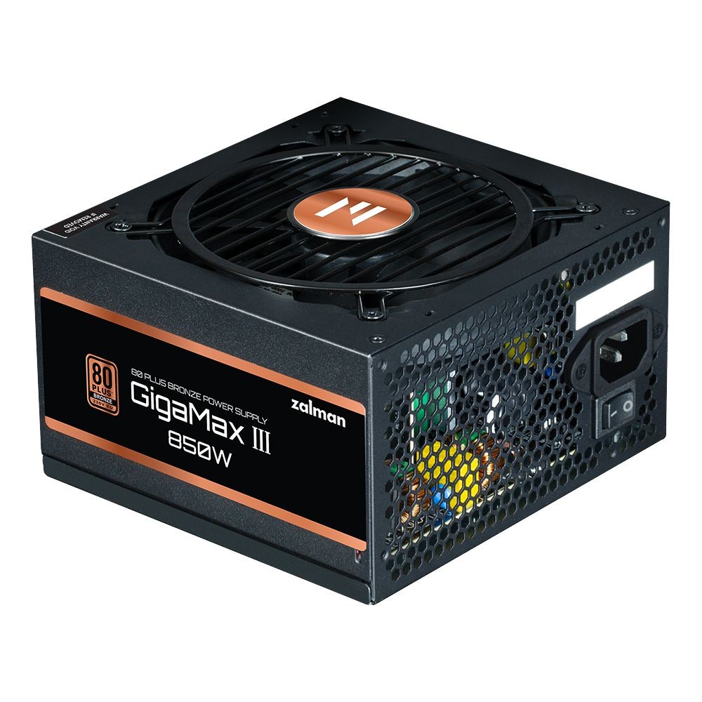 พาวเวอร์ซัพพลาย ZALMAN GIGAMAX III 850W 80 Plus Bronze 5Year (ZM850-GV3)