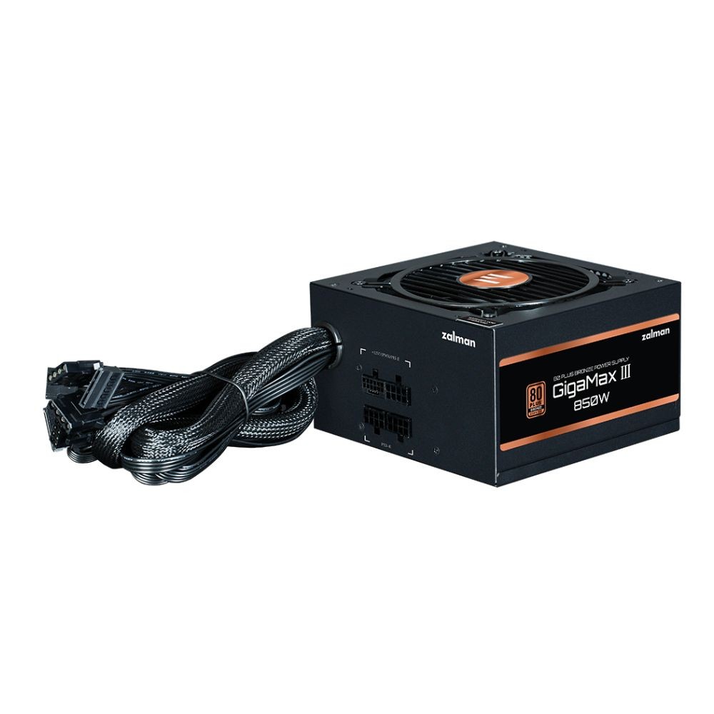 พาวเวอร์ซัพพลาย ZALMAN GIGAMAX III 850W 80 Plus Bronze 5Year (ZM850-GV3)