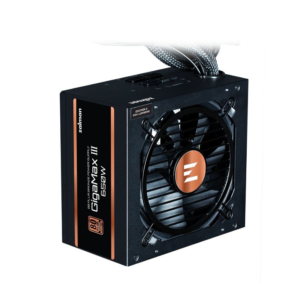 พาวเวอร์ซัพพลาย ZALMAN GIGAMAX III 850W 80 Plus Bronze 5Year (ZM850-GV3)