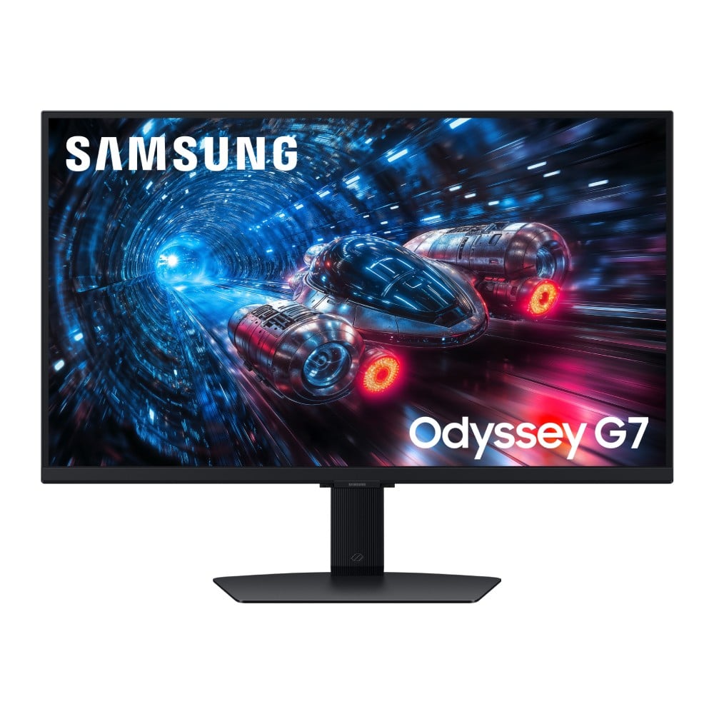 จอมอนิเตอร์ SAMSUNG Odyssey G7 LS27FG702EEXXT Gaming Monitor (IPS 4K Dual Mode 180Hz/FHD 360Hz)